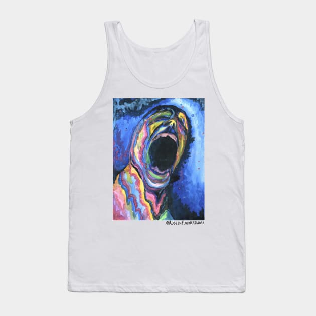 Series of Screams - Ecstasy Tank Top by Austin Floyd Artwork